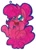 Size: 777x1071 | Tagged: safe, artist:krazykari, artist:leadhooves, pinkie pie, earth pony, pony, colored, solo