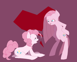 Size: 1280x1024 | Tagged: safe, artist:tsuyukomiharu, pinkie pie, earth pony, pony, crying, duality, pinkamena diane pie, pixiv, solo