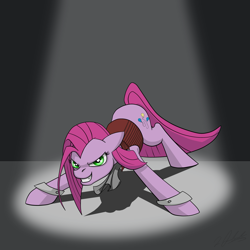 Size: 3543x3543 | Tagged: safe, artist:tsand106, pinkie pie, earth pony, pony, dr jekyll and mr hyde, dr pinkie and miss pie, miss mena, mr hyde, pinkamena diane pie, solo