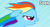 Size: 960x521 | Tagged: safe, derpibooru import, screencap, rainbow dash, pegasus, pony, image macro, meme, solo, soon