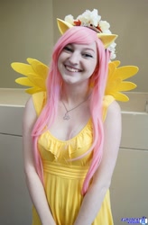 Size: 1340x2048 | Tagged: safe, fluttershy, human, cosplay, irl, irl human, photo, solo