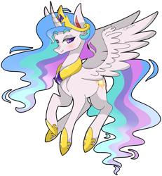 Size: 1203x1300 | Tagged: safe, artist:chic-coo, princess celestia, alicorn, pony, female, mare, simple background, solo, spread wings, transparent background