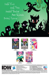 Size: 900x1384 | Tagged: safe, derpibooru import, idw, applejack, bramble, rainbow dash, rarity, spike, twilight sparkle, twilight sparkle (alicorn), alicorn, deer, dragon, earth pony, pegasus, pony, unicorn, spoiler:comic, spoiler:comic27, female, idw advertisement, mare, preview