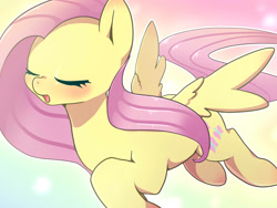 Size: 1600x1200 | Tagged: safe, artist:ayahana, fluttershy, pegasus, pony, female, mare, pixiv, solo