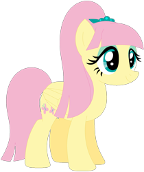 Size: 1024x1218 | Tagged: safe, artist:ra1nb0wk1tty, derpibooru import, fluttershy, sour sweet, pegasus, pony, equestria girls ponified, female, mare, ponified, recolor, simple background, solo, transparent background