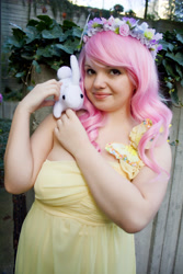 Size: 2848x4272 | Tagged: safe, artist:blackbloodchihuahua, fluttershy, human, cosplay, irl, irl human, photo, solo