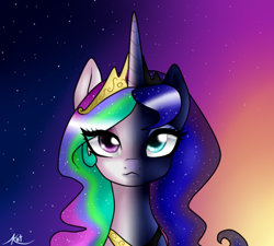 Size: 1000x898 | Tagged: safe, artist:kayak94, princess celestia, princess luna, alicorn, pony, crown, duality, female, horn, jewelry, mare, regalia, siblings, sisters