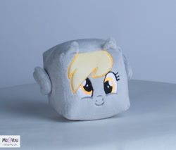 Size: 1400x1194 | Tagged: safe, artist:meplushyou, derpy hooves, pegasus, pony, cube, female, irl, mare, photo, plushie