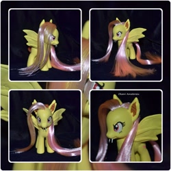 Size: 1204x1204 | Tagged: safe, artist:soulren, fluttershy, brushable, custom, flutterbat, irl, photo, toy