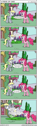 Size: 2084x7122 | Tagged: safe, artist:j-bronyind, derpy hooves, pinkie pie, pegasus, pony, comic, female, literal minded, mare