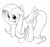 Size: 600x559 | Tagged: safe, artist:azuharu, fluttershy, pegasus, pony, grayscale, monochrome, solo