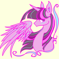 Size: 900x900 | Tagged: safe, artist:made-to-be-me, derpibooru import, twilight sparkle, twilight sparkle (alicorn), alicorn, pony, female, mare, solo