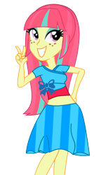 Size: 571x924 | Tagged: safe, artist:trixiesparkle63, sour sweet, equestria girls, simple background, solo, transparent background