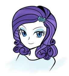 Size: 743x814 | Tagged: safe, artist:vvw84, rarity, equestria girls, rainbow rocks, alternate hairstyle, solo