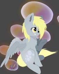 Size: 483x604 | Tagged: safe, derpy hooves, pegasus, pony, female, mare, slime, solo