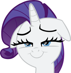 Size: 1970x2031 | Tagged: safe, artist:barrfind, rarity, pony, unicorn, bedroom eyes, faic, simple background, solo, transparent background, vector
