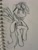 Size: 768x1024 | Tagged: safe, artist:suismal, derpibooru import, rainbow dash, pegasus, pony, clothes, goggles, sketch, smiling, solo, traditional art, uniform, wonderbolt trainee uniform