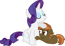 Size: 4389x3154 | Tagged: safe, artist:shutterflyeqd, button mash, rarity, earth pony, pony, unicorn, age difference, colt, female, male, mare, pregnant, rarimash, shipping, straight
