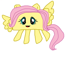 Size: 1244x1028 | Tagged: artist needed, safe, edit, fluttershy, pegasus, pony, 1000 hours in ms paint, ms paint, solo, stylistic suck, wat