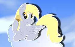 Size: 5333x3333 | Tagged: safe, artist:rainbownspeedash, derpy hooves, pegasus, pony, eating, female, food, mare, muffin, puffy cheeks, solo