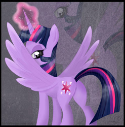 Size: 1995x2022 | Tagged: safe, artist:balloons504, derpibooru import, twilight sparkle, twilight sparkle (alicorn), alicorn, pony, female, mare, solo