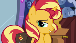 Size: 1920x1080 | Tagged: safe, screencap, sunset shimmer, pony, unicorn, equestria girls, mirror magic, spoiler:eqg specials, discovery family logo, solo