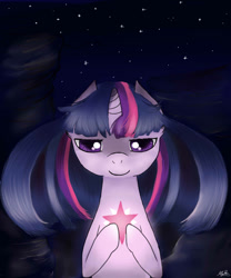 Size: 1000x1200 | Tagged: safe, artist:kitsunehino, derpibooru import, twilight sparkle, alternate hairstyle, solo