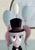 Size: 2480x3507 | Tagged: safe, artist:kriswanted, pinkie pie, earth pony, pony, balloon, bowtie, clothes, hat, solo, tuxedo, window