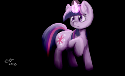 Size: 900x550 | Tagged: safe, artist:segestrarobotnik, derpibooru import, twilight sparkle, pony, unicorn, female, horn, mare, purple coat, purple mane, solo