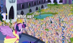 Size: 715x420 | Tagged: safe, derpibooru import, twilight sparkle, twilight sparkle (alicorn), alicorn, pony, magical mystery cure, female, futurama, image macro, mare