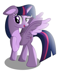 Size: 5137x6000 | Tagged: safe, artist:mlpwreck12345, derpibooru import, twilight sparkle, twilight sparkle (alicorn), alicorn, pony, absurd resolution, female, mare, simple background, solo, transparent background, vector