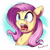 Size: 600x600 | Tagged: safe, artist:ponythroat, fluttershy, pegasus, pony, burp, bust, colored pupils, flutterpred, maw, mawshot, open mouth, portrait, silly face, solo, surprised, tongue out, uvula