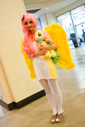 Size: 684x1024 | Tagged: safe, fluttershy, human, cosplay, irl, irl human, photo, solo