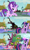 Size: 1280x2160 | Tagged: safe, edit, edited screencap, screencap, starlight glimmer, twilight sparkle, twilight sparkle (alicorn), alicorn, pony, unicorn, avengers: infinity war, cloud, golden oaks library, infinity war, let me guess, meme, ponyville