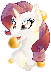 Size: 1331x1890 | Tagged: safe, artist:london13ridges, rarity, pony, unicorn, bust, portrait, solo