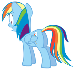 Size: 525x495 | Tagged: safe, derpibooru import, rainbow dash, pegasus, pony, simple background, transparent background, vector