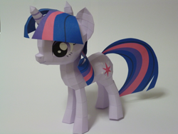 Size: 1080x810 | Tagged: safe, artist:robi, derpibooru import, twilight sparkle, craft, papercraft, photo, pixiv, solo