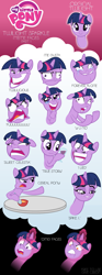 Size: 1425x3833 | Tagged: safe, artist:mikesouthmoor, derpibooru import, twilight sparkle, cereal guy, cereal pony, forever alone, handsome face, i lied, me gusta, meme, meme face, omg, rage face, rage guy, reaction image, trollface, true story