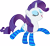 Size: 5000x4616 | Tagged: safe, artist:slb94, rarity, pony, unicorn, absurd resolution, clothes, simple background, socks, solo, striped socks, transparent background, vector