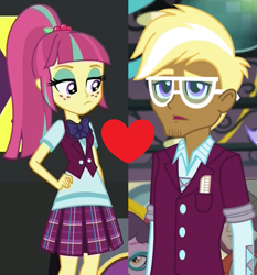 Size: 629x675 | Tagged: safe, edit, edited screencap, screencap, sour sweet, trenderhoof, equestria girls, friendship games, female, male, shipping, shipping domino, sourhoof, straight