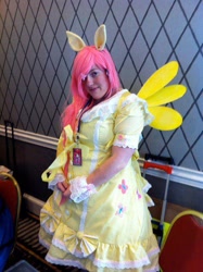 Size: 451x604 | Tagged: safe, fluttershy, human, cosplay, irl, irl human, photo, solo