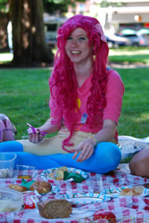 Size: 400x598 | Tagged: safe, pinkie pie, human, cosplay, irl, irl human, photo, solo