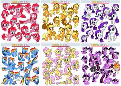 Size: 779x550 | Tagged: safe, artist:vdru7, derpibooru import, applejack, fluttershy, pinkie pie, rainbow dash, rarity, twilight sparkle, twilight sparkle (alicorn), alicorn, earth pony, pegasus, pony, unicorn, derpibooru, exploitable meme, female, juxtaposition, juxtaposition win, mane six, mare, meme, meta