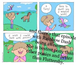 Size: 700x598 | Tagged: safe, derpibooru import, rainbow dash, barely pony related, comic, exploitable, grammar, i wish i could talk with ponies, meme