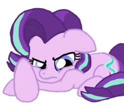 Size: 779x652 | Tagged: safe, artist:ask--rose--song, starlight glimmer, earth pony, pony, race swap, simple background, solo, transparent background