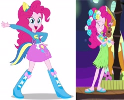 Size: 2656x2132 | Tagged: safe, screencap, pinkie pie, equestria girls, rainbow rocks, hawaiian, sandals, ukulele