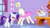 Size: 1366x768 | Tagged: safe, screencap, opalescence, rarity, pony, unicorn, suited for success, female, horn, mare, solo