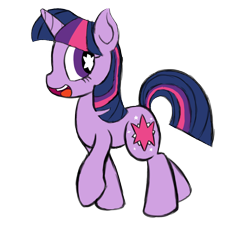 Size: 1114x1024 | Tagged: safe, artist:dignitysquared, derpibooru import, twilight sparkle, pony, unicorn, female, horn, mare, purple coat, purple mane, solo