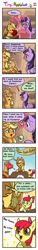 Size: 500x3300 | Tagged: safe, artist:norang94, apple bloom, applejack, big macintosh, twilight sparkle, twilight sparkle (alicorn), alicorn, bat pony, pony, bats!, applebat, comic, female, filly, glasses, magic, mare, self ponidox, tiny applebat