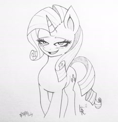 Size: 1884x1936 | Tagged: safe, artist:dubstepbrony4life, rarity, pony, unicorn, grayscale, monochrome, solo